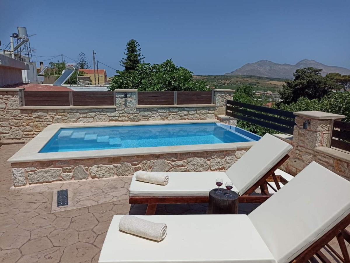 Villa Estia Plátanos Exterior foto